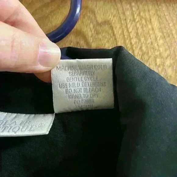 VTG Womens 80s 90s Black Gold Michael Jackson Windbreaker Jacket Small Blair - Picture 4 of 10